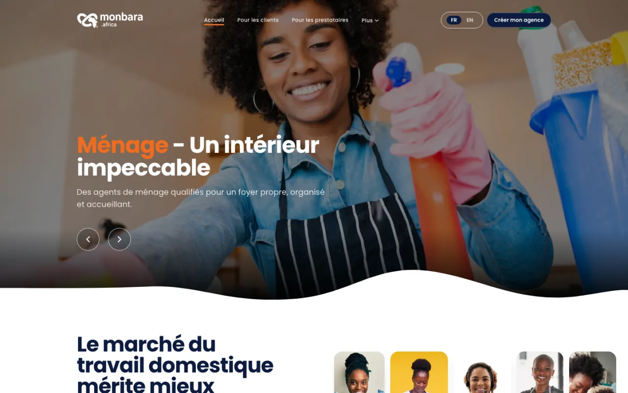 Mon Bara — mise en relation employés de maison