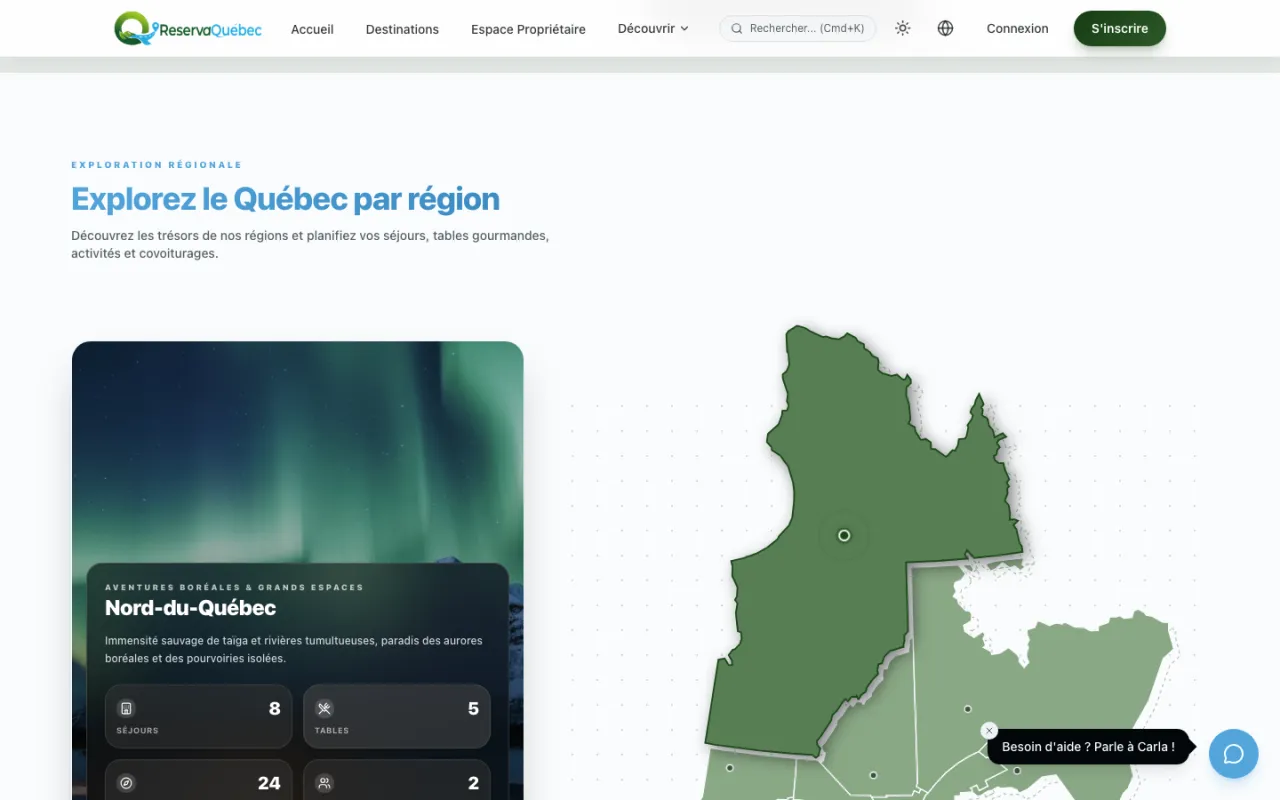 ReservaQuebec — ReservaBabi pour le Canada — capture 3